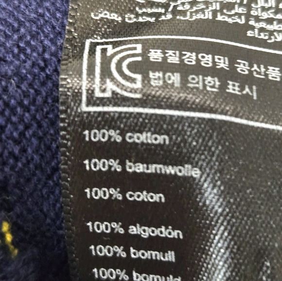 Joules Wrap-around Leopard Crew Neck Sweater. Navy/yellow. Size 4 Years. - Picture 13 of 14